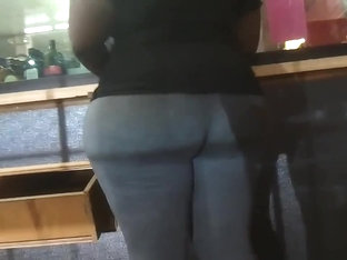 Booty In Liquor Store