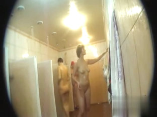 Hidden cameras in public pool showers 1022