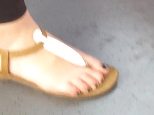 Nice Feet In Train