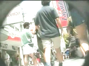 Sexy Upskirt Video Tape Of Some Babes On Public