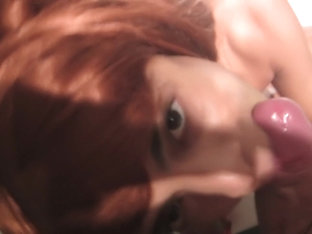 Home alone -Blowjob for my cousin