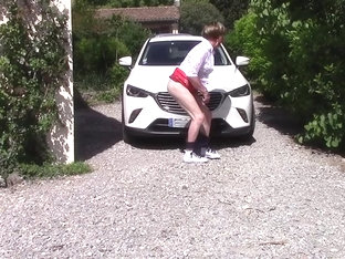 Diana joggeuse prete a partir