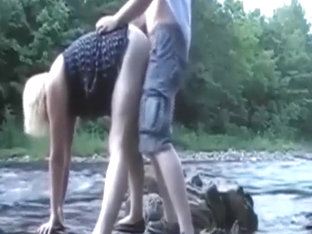 Sexy blonde fucked
