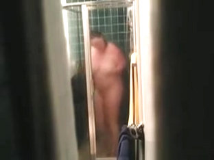 Spy Footage Of My Bbw Mum In The Shower