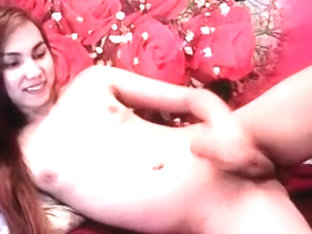 transgirl with nice up close cumshot