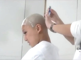 Japanese Girl Headshave