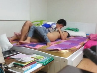 Horny Korean girlfriend's dirty sex