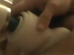 Wife Masturbates With Hitachi To Multiple Orgasms