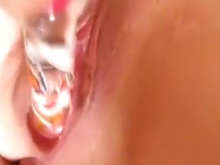 Hot Babe Squirts All Over That Cock