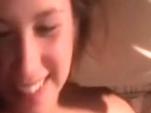 Legal Age Teenager Giggles For Facial
