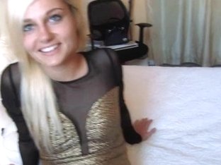 Teenies Blond engulf and comshots POV