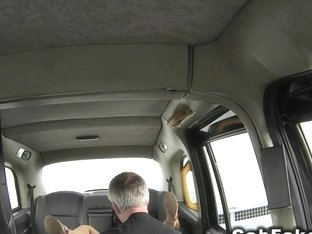 Brit Amateur Fucked From Behind In Cab