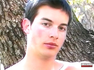 Eric Jerks Off Sitting In A Tree - Eric