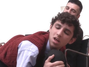 Twink Barebacked In The Priest s Office