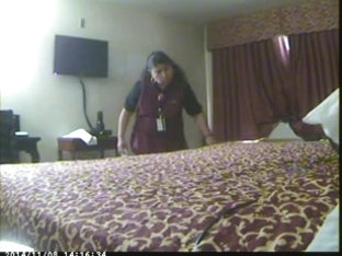 Hotel Maid Discovers Fake Pussy Fleshlight Hidden Cam Part 2