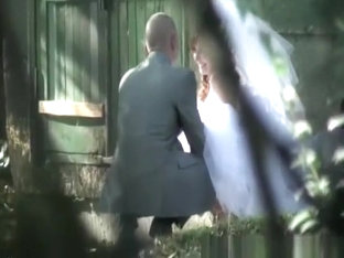 Bride Caught With Man Peeing Outdoors