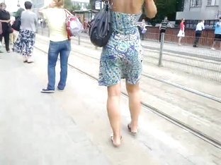 Mature girl dress legs