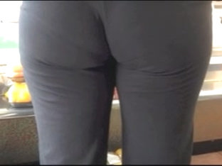 Jo's sexy MILF ass in yago pants