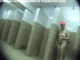 Hidden cameras in public pool showers 742