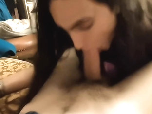 Blowjob For My Friend Huge Facial Cumshot Cumplay