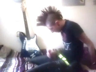 Quick Jerk Off Self Facial