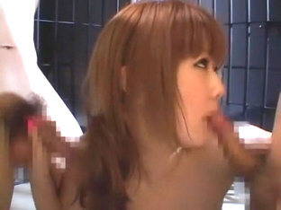 Exotic Japanese slut Aya Fujimoto in Incredible Handjob, Facial JAV movie