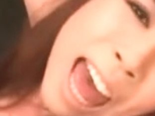 Ana Oshirino Asian model shows her asshole close up