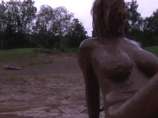 Gal Humilated In The Mud Two
