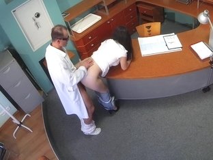 Real Amateur Patient Bentover And Fucked