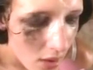 Cute Angel Receives Her Face Hole Stuffed