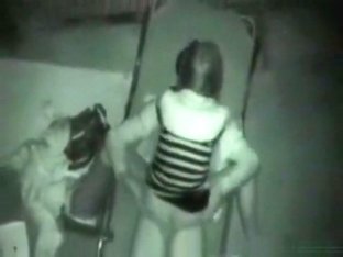 Voyeur Tapes A Party Couple Having Sex At The Beach At Night