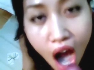 Diminutive Indonesian Hottie Gives Head And Swallows The Cum