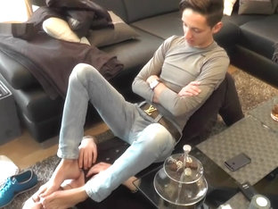 Sneakers Socks and Foot Worship