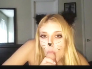 Fabulous exclusive blonde, blowjob adult movie