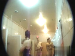 Hidden cameras in public pool showers 67