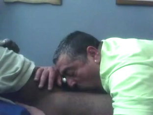 Big black cock spit-polished