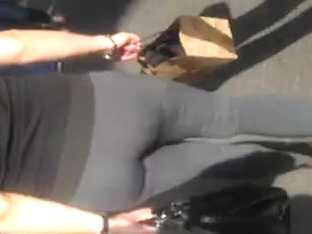 Nice Fat Ass White Girl In Spandex