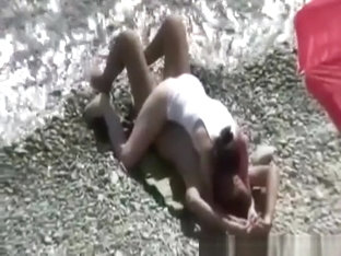 Small Breasts Woman Fucked In Rocky Beach