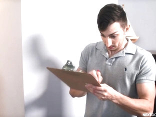 Amateur Michael Jackman Tongue Kissing