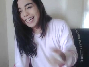 cute trans girl with braces teasing - ifap2.info/ haley