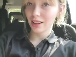 Teen Fingers Pussy In Car 1.