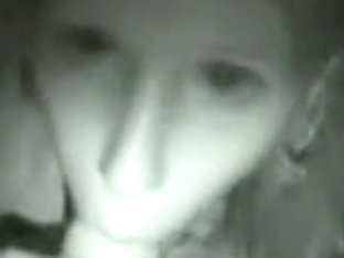 Nightvision Blow And Cum During The Time That Watching Porn