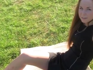 Sexy Stripper Gets Fucked In The Park