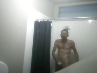 Steve Patrick wanking showering cam