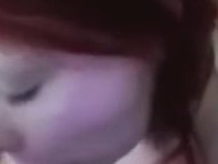 Busty Redhead Fucked In The Face