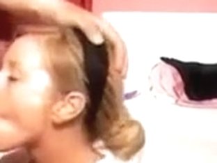 Nice blonde immature