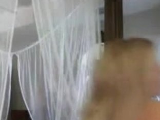 Adorable Blond Masturbating On Web Camera