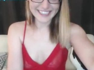 Cute Webcam Teen In Red Lingerie