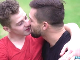 Big dick gay flip flop and facial