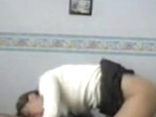 Latin Babe Riding His Shaft